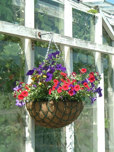 Trådampel rund 30 cm, GRÖN